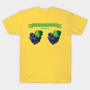 Gently Squeezed by Loving Hands Vineyard T-Shirt